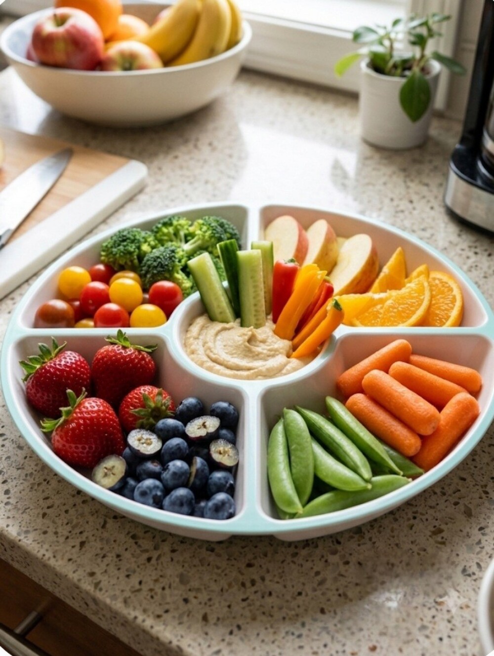 5 Section Serving Tray